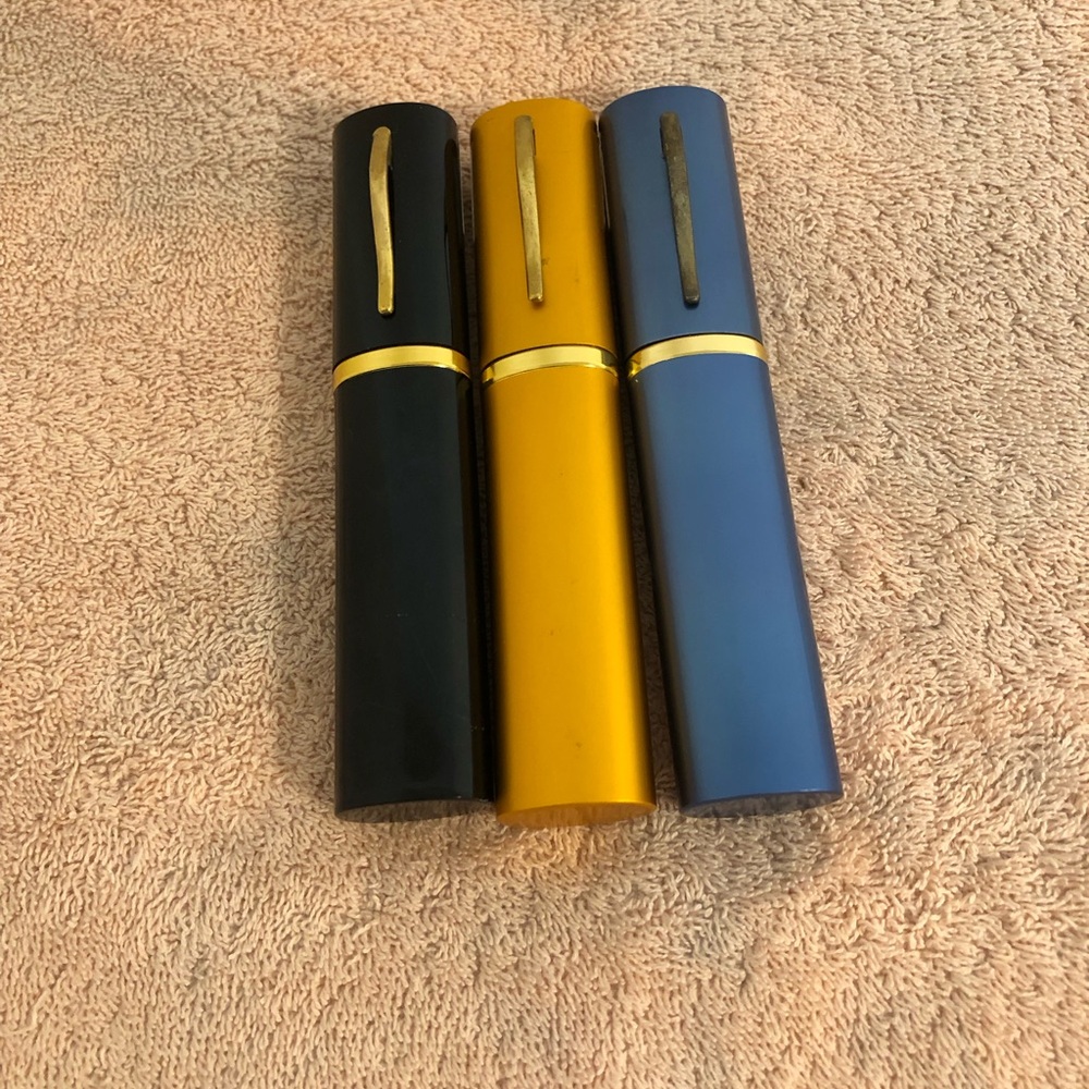 Lot of 3 Tube Reading Glasses +1.25 Spring Hinge NWT